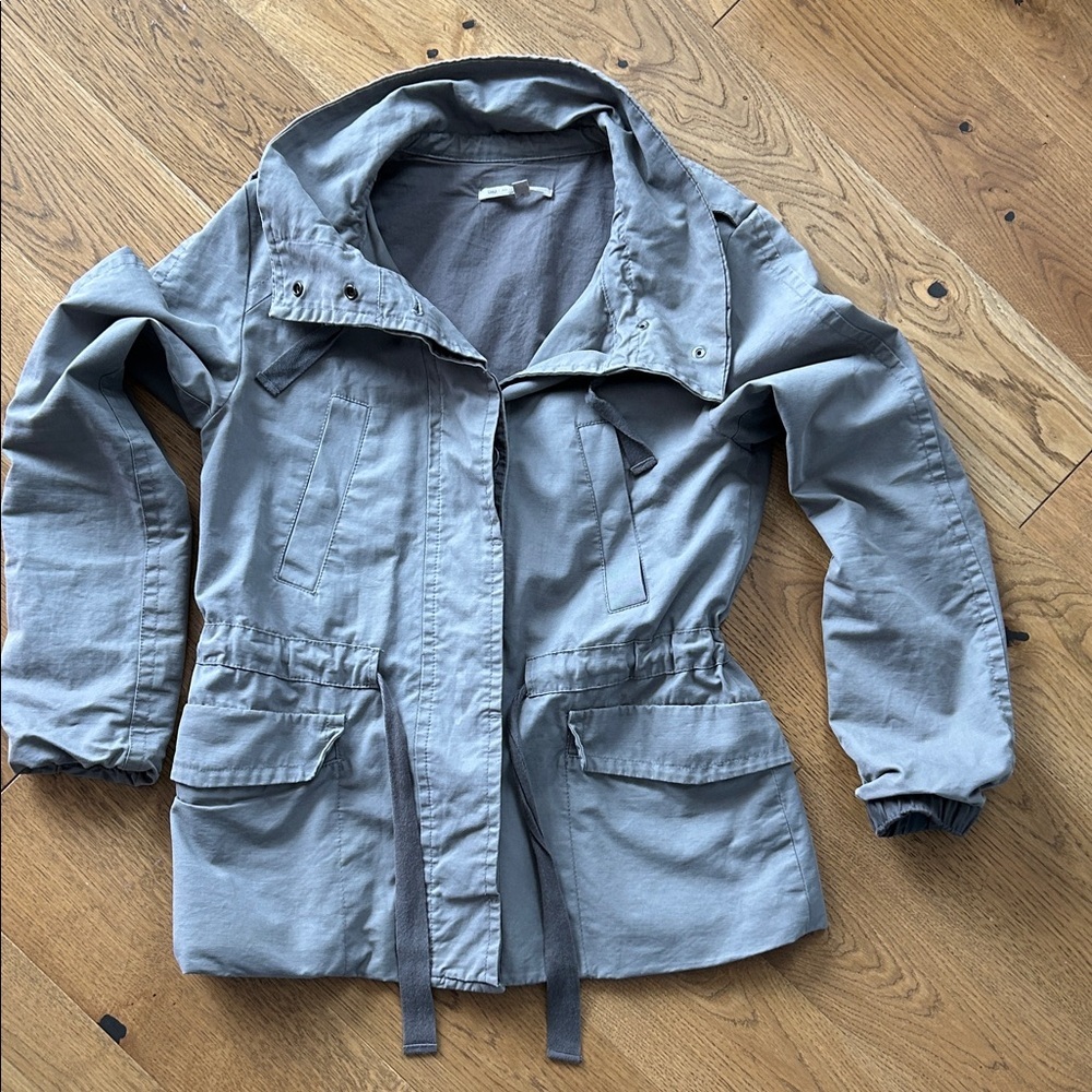 Gap Women's Light Gray Utility Jacket (3)